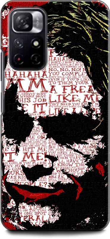 WallCraft Back Cover for REDMI Note 11T 5G JOKER, BATMAN, HEATH LEDGER, WHY SO SERIOUS  (Multicolor, Dual Protection, Pack of: 1)