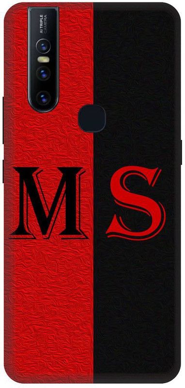 SSMORYA Back Cover for Vivo V15, M, S Latter Multicolour Printed Back Cover  (Multicolor, Shock Proof, Pack of: 1)