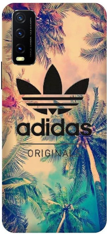 URCHIN Back Cover for Vivo Y20 Adidas, Adidas Symbol, Adidas Logo, Adidas Sign  (Multicolor, Shock Proof, Pack of: 1)