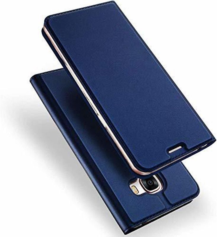 SmartPoint Flip Cover for Samsung Galaxy A7-2017  (Blue, Shock Proof, Pack of: 1)
