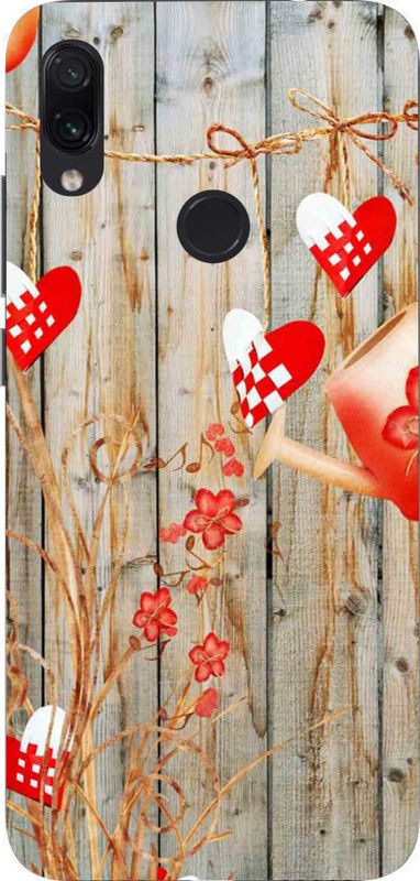 LIKELOOK Back Cover for Mi Redmi Note 7, Note 7s ( Love, Heart )  (Multicolor, Shock Proof, Pack of: 1)