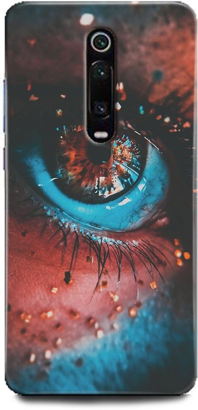 INTELLIZE Back Cover for Redmi K20/MZB7755IN eyes,Printed  (Multicolor, Shock Proof, Pack of: 1)