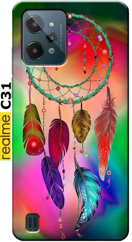 YorktoSis Back Cover for Realme C31 2816  (Multicolor, Matte Finish, Silicon, Pack of: 1)
