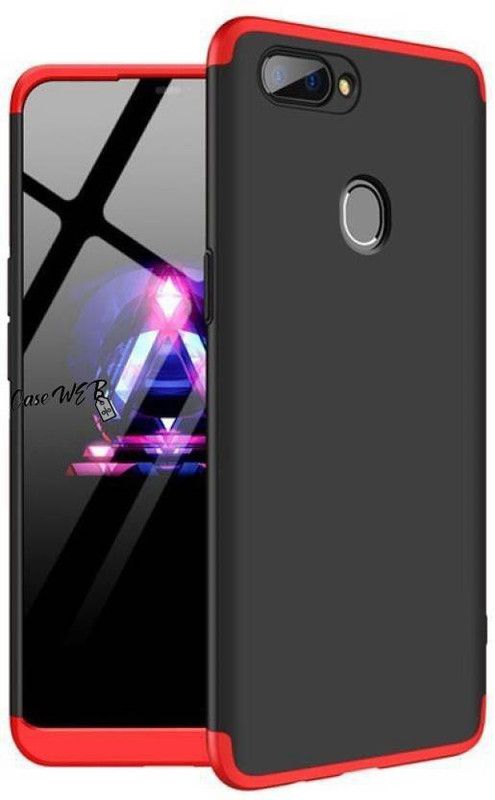 CaseWEB Back Cover for OPPO F9 Pro  (Red, Hard Case, Pack of: 1)