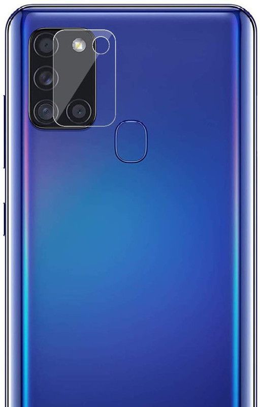 Transparent Back Camera Lens Glass Protector for Fii Samsung Galaxy A21s  (Pack of: 2)