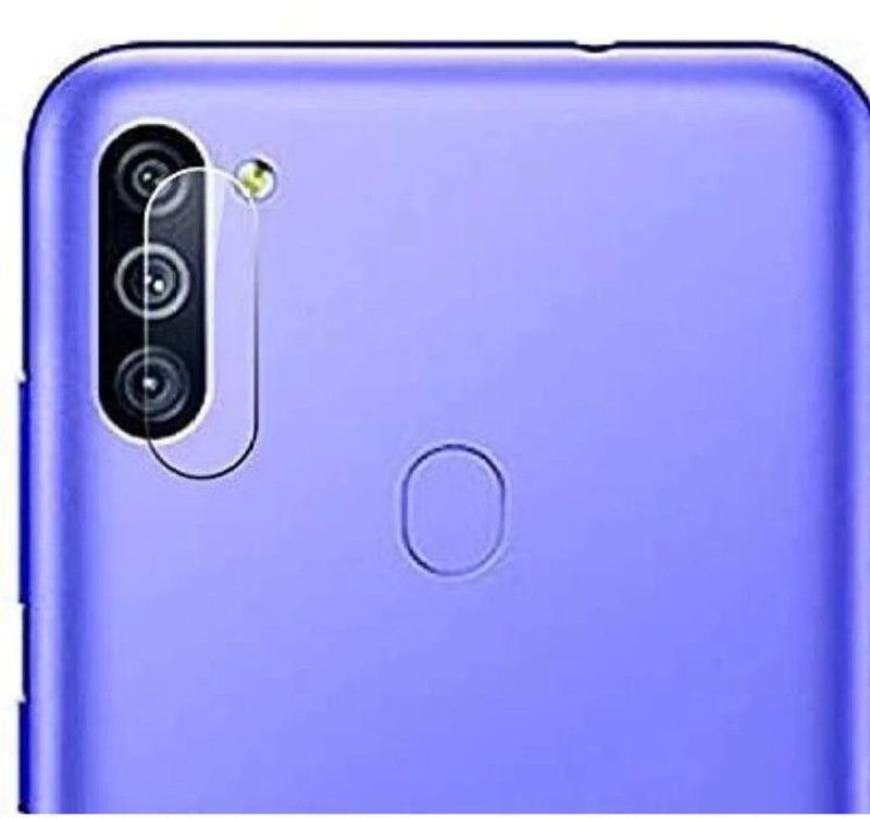 RUNEECH Back Camera Lens Glass Protector for SAMSUNG M11  (Pack of: 1)