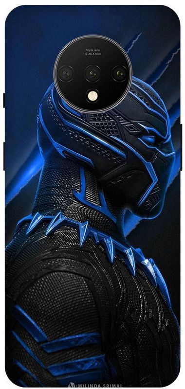 Afterglow Back Cover for One Plus 7T BLACK PANTHER, MOVIE, BLACK PANTHER COMICS, BLACK PANTHER, WAKANDA  (Multicolor, Shock Proof, Pack of: 1)