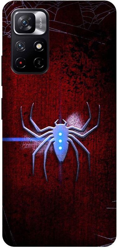 Yoprint Back Cover for Redmi Note 11t 5G Spiderman, Makadi Printed cover  (Multicolor, Hard Case, Pack of: 1)