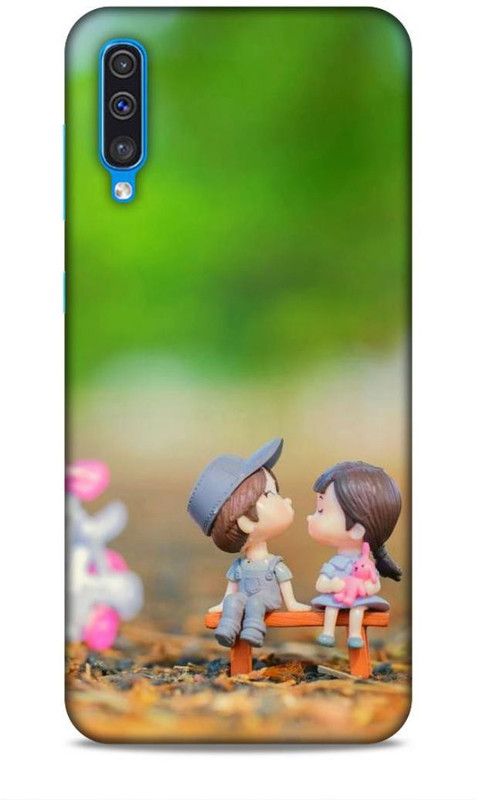 Lucent Crafts Back Cover for Samsung Galaxy A30s  (Green, Brown, 3D Case, Pack of: 1)