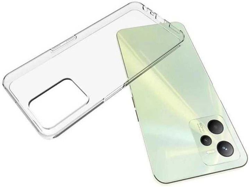 Amoha Back Cover for REALME C35, realme Narzo 50A Prime  (Transparent, Grip Case, Silicon, Pack of: 1)