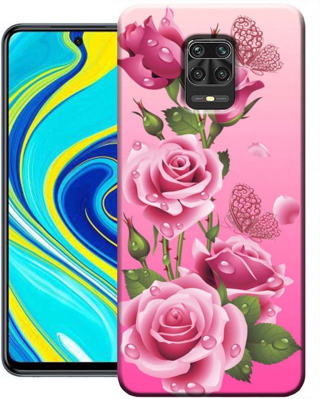 LUCASTENN Back Cover for Redmi Note 9 Pro Back Cover/ Redmi Note 9 Pro Mobile back cover  (Multicolor, Anti-radiation, Silicon, Pack of: 1)