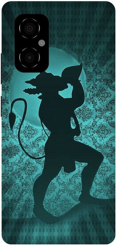 play fast Back Cover for POCO M4 5G, MZB0BRWIN, HANUMAN, JI, BALAJI, BAJRANG, BALI, GOD  (Green, Hard Case, Pack of: 1)