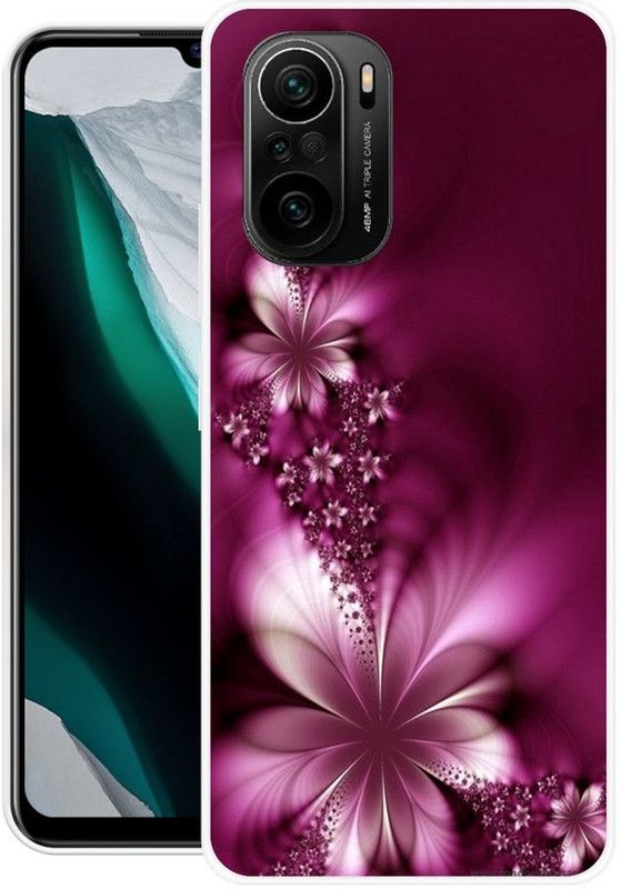MUSKAY Back Cover for Mi 11x  (Purple, Grip Case, Silicon, Pack of: 1)