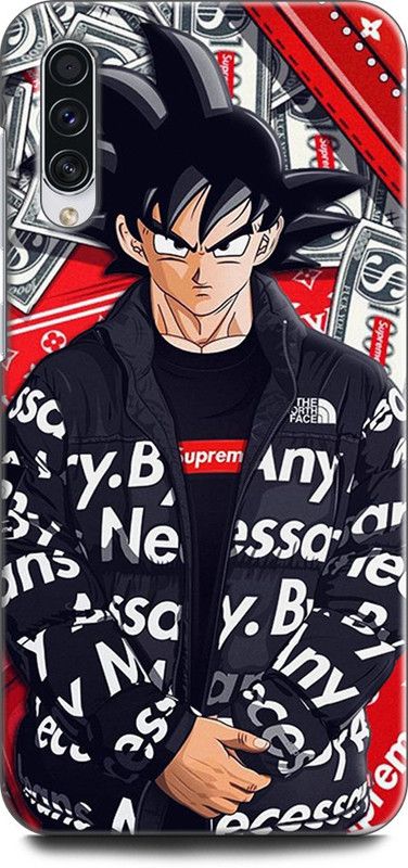 Afterglow Back Cover for SAMSUNG Galaxy A50 GOKU, DRAGON BALL Z, CARTOON, ANIME, KAME HAME, STRONG, COKU  (Multicolor, Shock Proof, Pack of: 1)