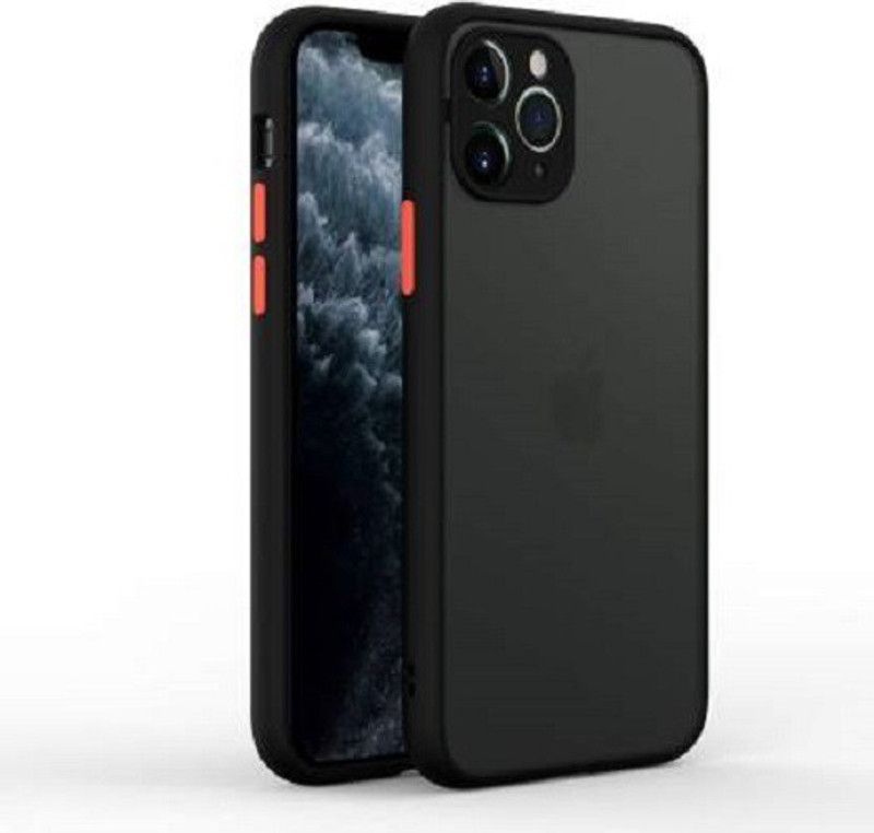 Celzo Back Cover for Apple iPhone 11 Pro Max  (Black, Silicon, Pack of: 1)