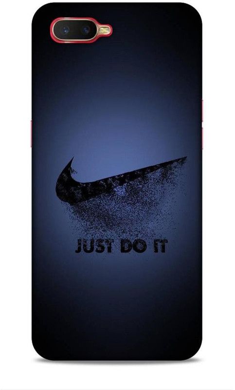 Coverland Back Cover for OPPO K1  (Black, Blue)