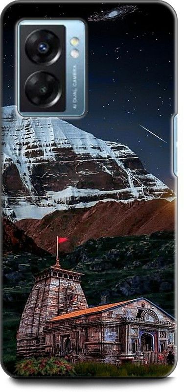 INDICRAFT Back Cover for OPPO K10 5G, CPH2337 KEDARNATH, SHIVJI, LORD SHIVA, MAHADEV, BHOLENATH  (Multicolor, Shock Proof, Pack of: 1)