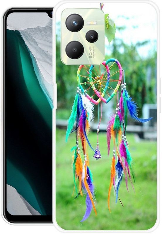 PictoWorld Back Cover for Realme C35  (Multicolor, Grip Case, Silicon, Pack of: 1)