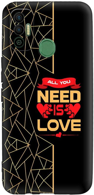 PrintWoodies Back Cover for TECNO SPARK 7  (Multicolor)