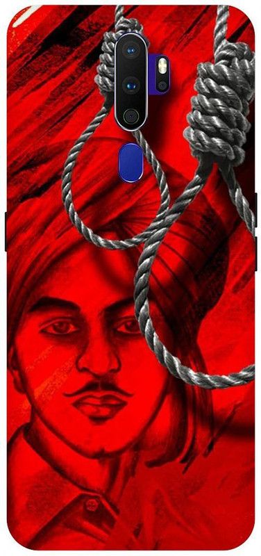 THESTONEWELL Back Cover for OPPO A5( 2020) BHAGAT SIGH SWAMI VIVEKANANDA  (Multicolor, Waterproof)