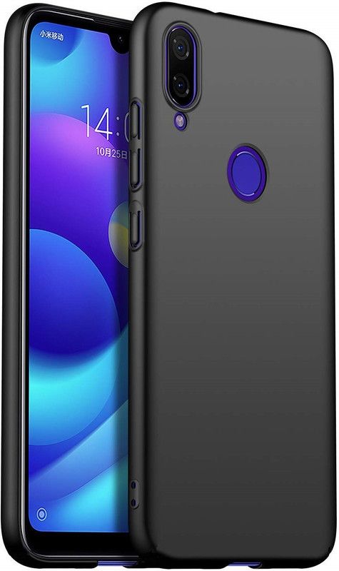 Phone Back Cover Bumper Case for Realme 3i  (Black, Grip Case, Pack of: 1)