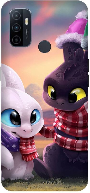 UMPRINT Back Cover for Oppo A33/Oppo CPH2137 Rabbit Hare Loir Puss Printed Back Cover  (Multicolor, Hard Case, Pack of: 1)
