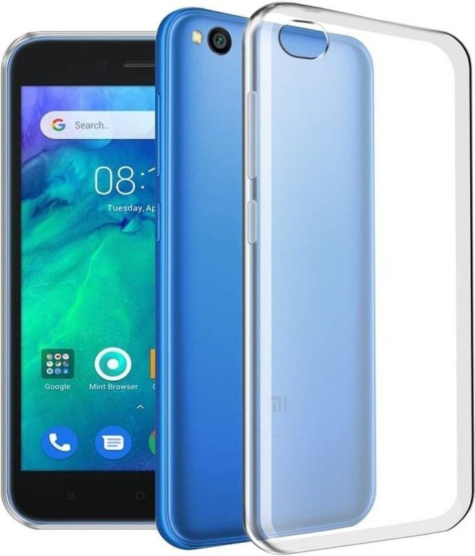 BHRCHR Back Cover for mi Redmi Go  (Transparent, Dual Protection, Pack of: 1)
