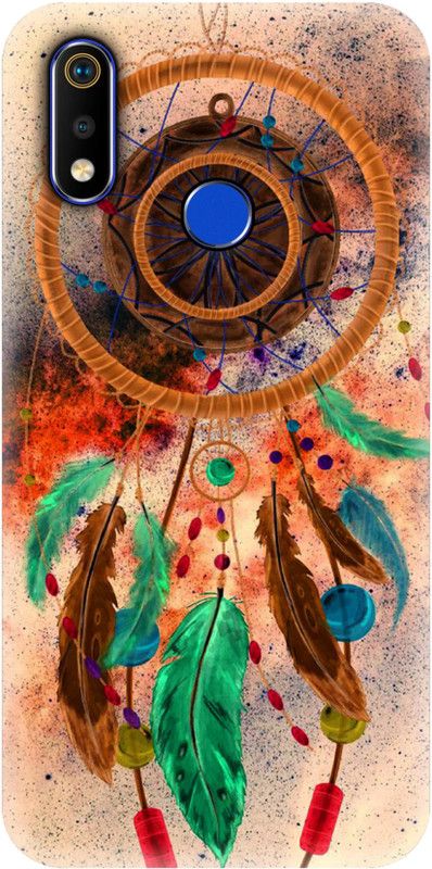Smutty Back Cover for Realme 3i, RMX1827 - Dreamcatcher Print  (Multicolor, Hard Case, Pack of: 1)