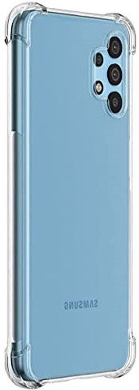ASVALBUY Back Cover for SAMSUNG Galaxy A23  (Transparent, Grip Case, Silicon, Pack of: 1)
