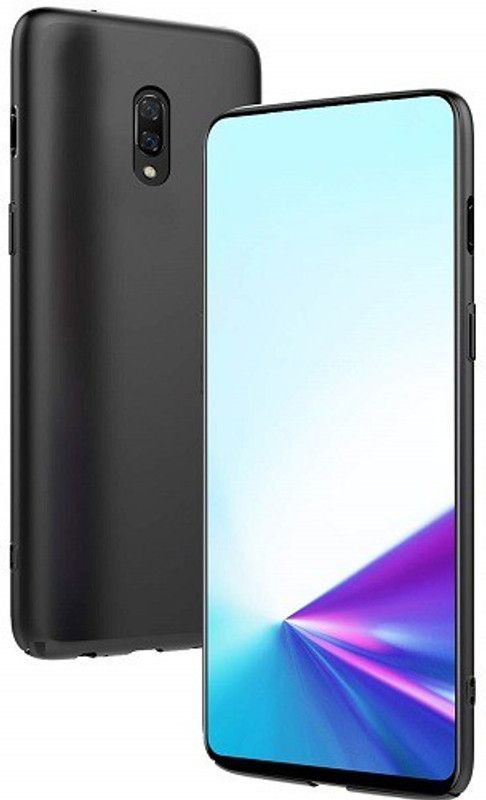 Bodoma Back Cover for Realme X  (Black, Shock Proof, Silicon, Pack of: 1)