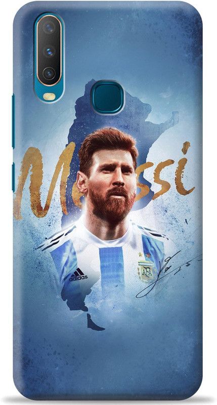Crafter Back Cover for Vivo Y15  (Blue, Shock Proof, Pack of: 1)