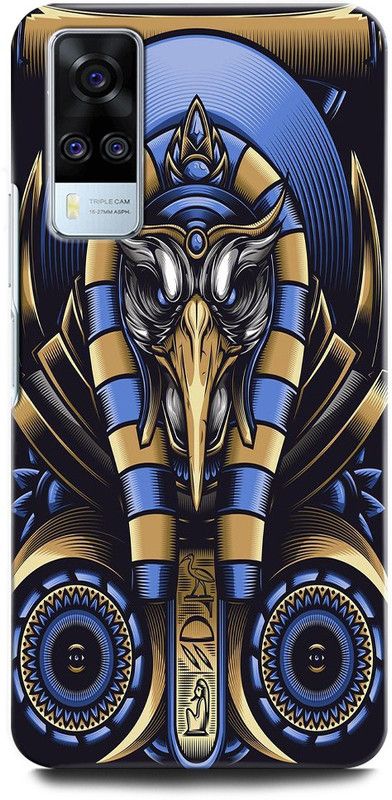 ORBIQE Back Cover for Vivo Y53s V2058 OWL, TRIPPY, WORLD, EYE, USA, ILLUMINATI, MASONICO, OWL  (Multicolor, Hard Case, Pack of: 1)