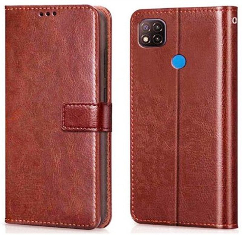 Dilurban Flip Cover for 9,9C,9Active,C31  (Brown, Magnetic Case, Pack of: 1)