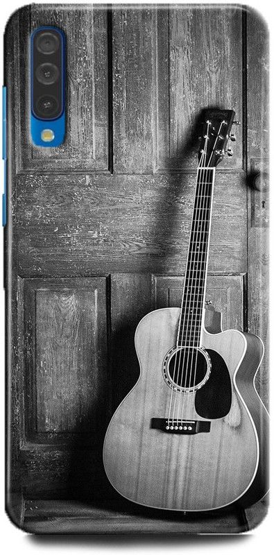FIKORA Back Cover for Samsung Galaxy A50s/SM-A507FZLVINS GUITAR PRINTED  (Multicolor, Hard Case, Pack of: 1)