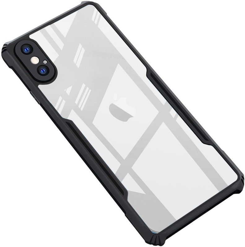 itrusto Back Cover for Apple iPhone X  (Transparent, 3D Case, Pack of: 1)