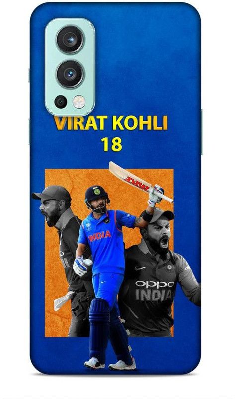zingcart Back Cover for OnePlus Nord 2, Virat "Kohli" Printed Back Cover Case  (Multicolor, Hard Case, Pack of: 1)