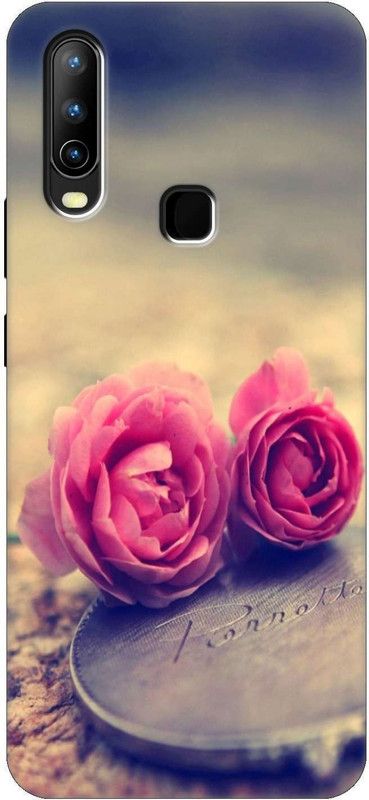 Mizlox Back Cover for Vivo Y12 Back Cover  (Multicolor, Grip Case, Silicon)