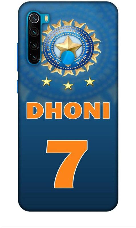 Coverland Back Cover for Mi Redmi Note 8  (Blue, Orange, Waterproof)
