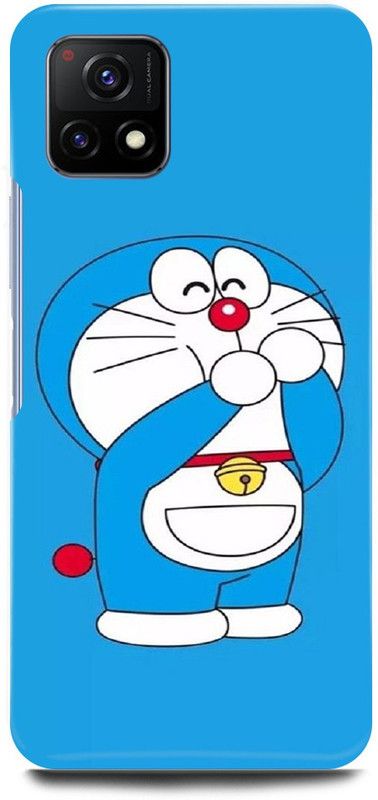 play fast Back Cover for Vivo Y72 5G, V2060 DORAEMON, DISNEY, CARTOON, BABY, CARTOON  (Blue, Hard Case, Pack of: 1)