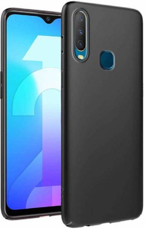 ALONZO Back Cover for Vivo Y15  (Black, Grip Case, Pack of: 1)