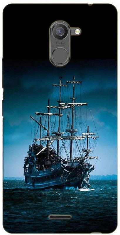 METOO Back Cover for Infinix Hot 4 Pro, Ship Design Printed Back Cover Print : 137  (Multicolor, Dual Protection, Silicon, Pack of: 1)