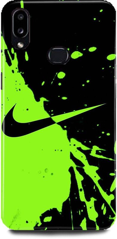 MP ARIES MOBILE COVER Back Cover for SAMSUNG Galaxy A10s  (Black, Green, Hard Case, Pack of: 1)