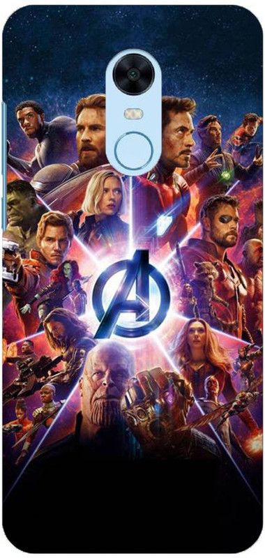 NDCOM Back Cover for Redmi 5 Avengers End Game Printed  (Multicolor, Hard Case, Pack of: 1)