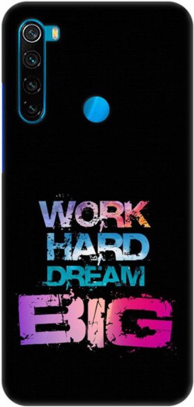Hizowah Enterprises Back Cover for Mi Redmi Note 8  (Multicolor, Pack of: 1)