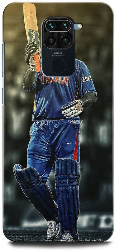 INTELLIZE Back Cover for REDMI Note 9 M2003J15SI ROHIT SHARMA, INDIA, CRICKET, INDIAN CRICKET BATSMAN  (Multicolor, Hard Case, Pack of: 1)