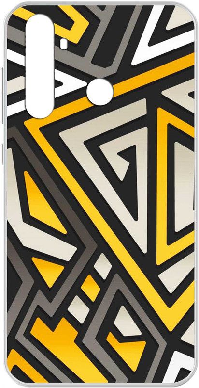 Print Zap Back Cover for Realme 5 Pro  (Multicolor, Grip Case, Silicon, Pack of: 1)