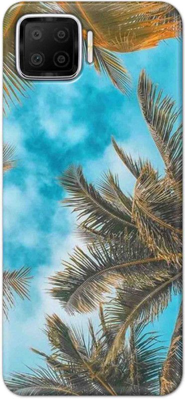 NDCOM Back Cover for OPPO F17 Sky And Tree Printed  (Multicolor, Hard Case, Pack of: 1)