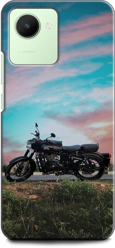 WallCraft Back Cover for Realme Narzo 50i Prime, RMX3506 BIKE, ROYAL ENFIELD, CLASSIC, BIKE  (Multicolor, Dual Protection, Pack of: 1)