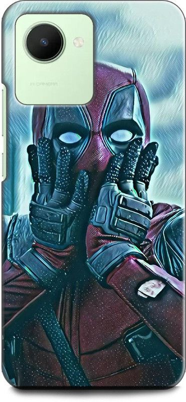 WallCraft Back Cover for Realme C30, RMX3581 DEADPOOL, MARVEL, SUPERHERO, COMIC  (Multicolor, Dual Protection, Pack of: 1)
