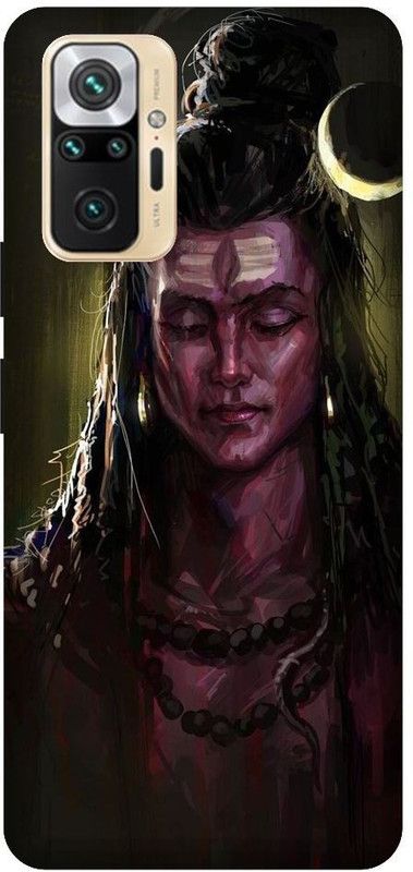 GRAFIQE Back Cover for REDMI Note 10 Pro M2101K6P SHIVJI, LORD SHIVA, MAHADEV, BHOLENATH, TRISHUL  (Multicolor, Shock Proof)